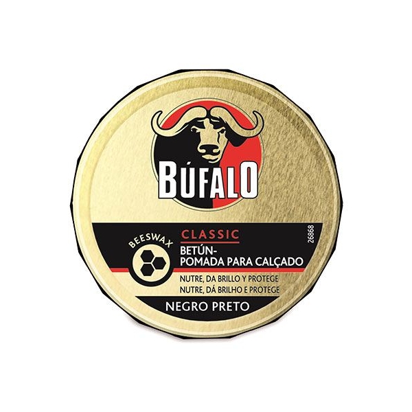 Lata de brilho preto